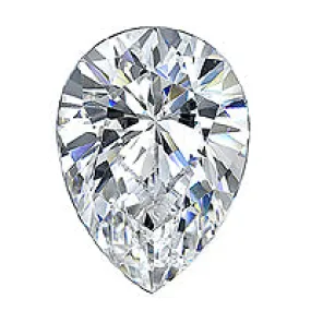 1.00 Carat Pear Lab Grown Diamond