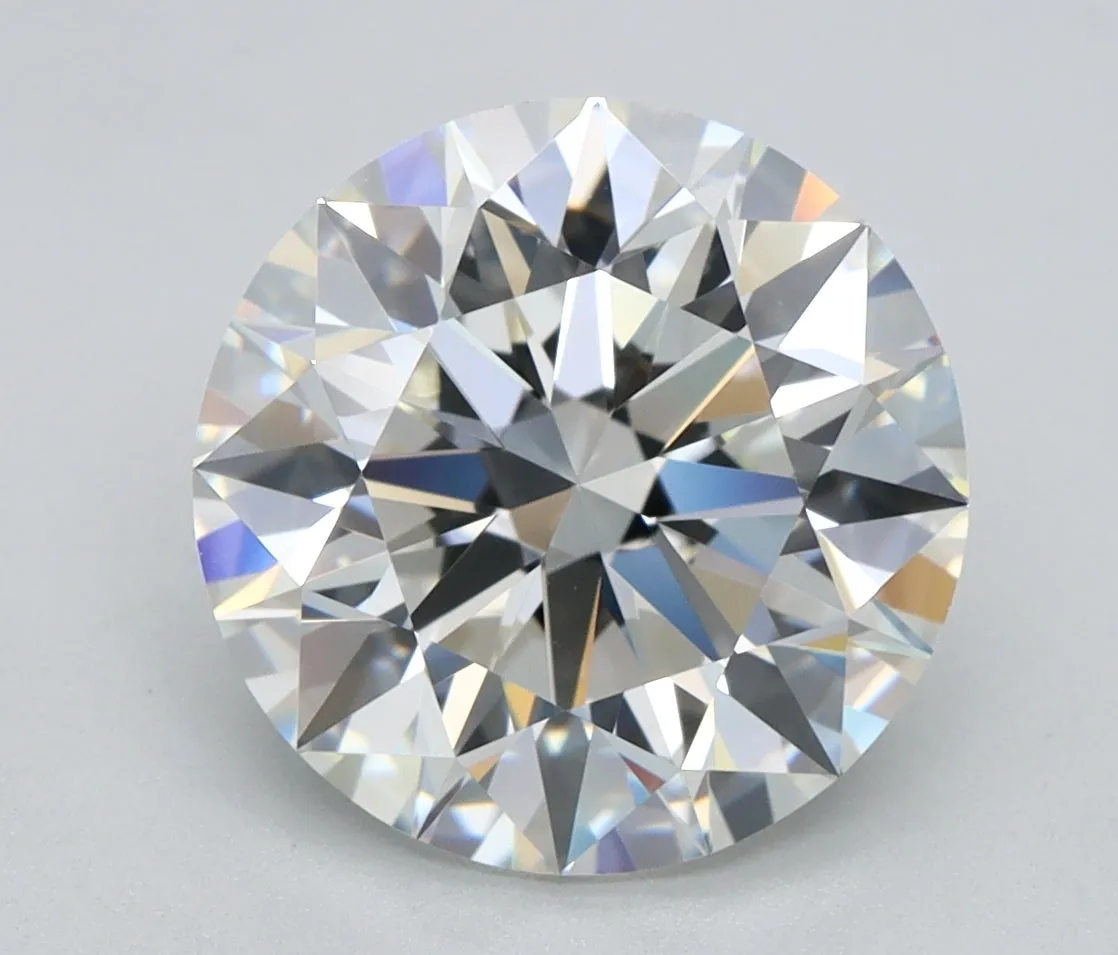 2.90 Carat Round Lab Grown Diamond