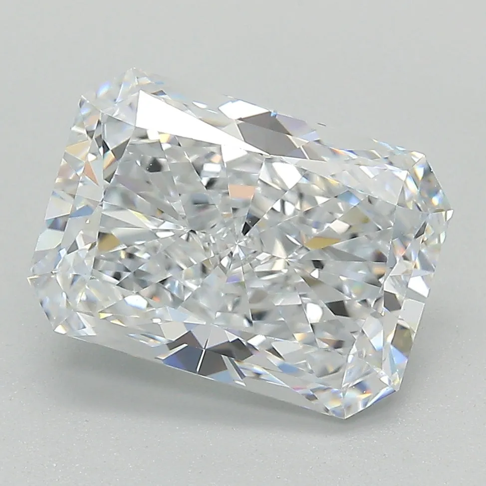 3.67 Carat Radiant Lab Grown Diamond