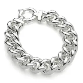 A Von Treskow Big Mama Sterling Silver link bracelet