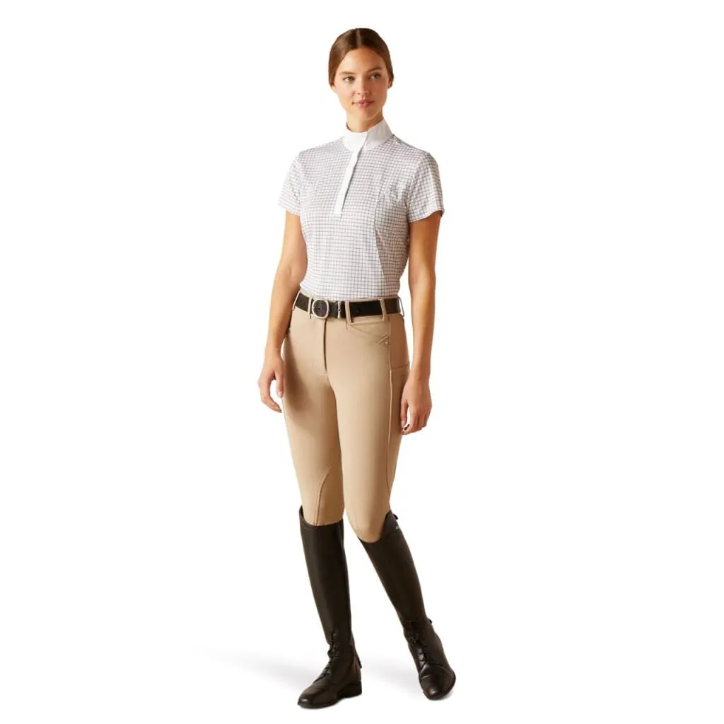 Ariat Ladies Aptos Show Shirt Blushing Rose Check