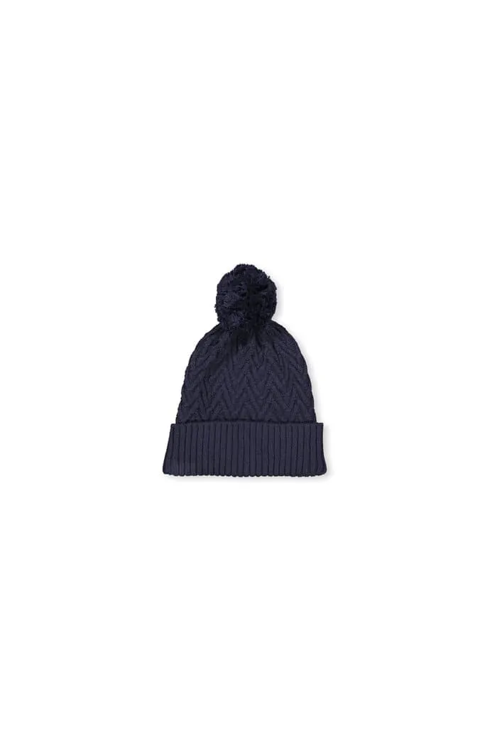 Beanie - Navy (Milky Baby)