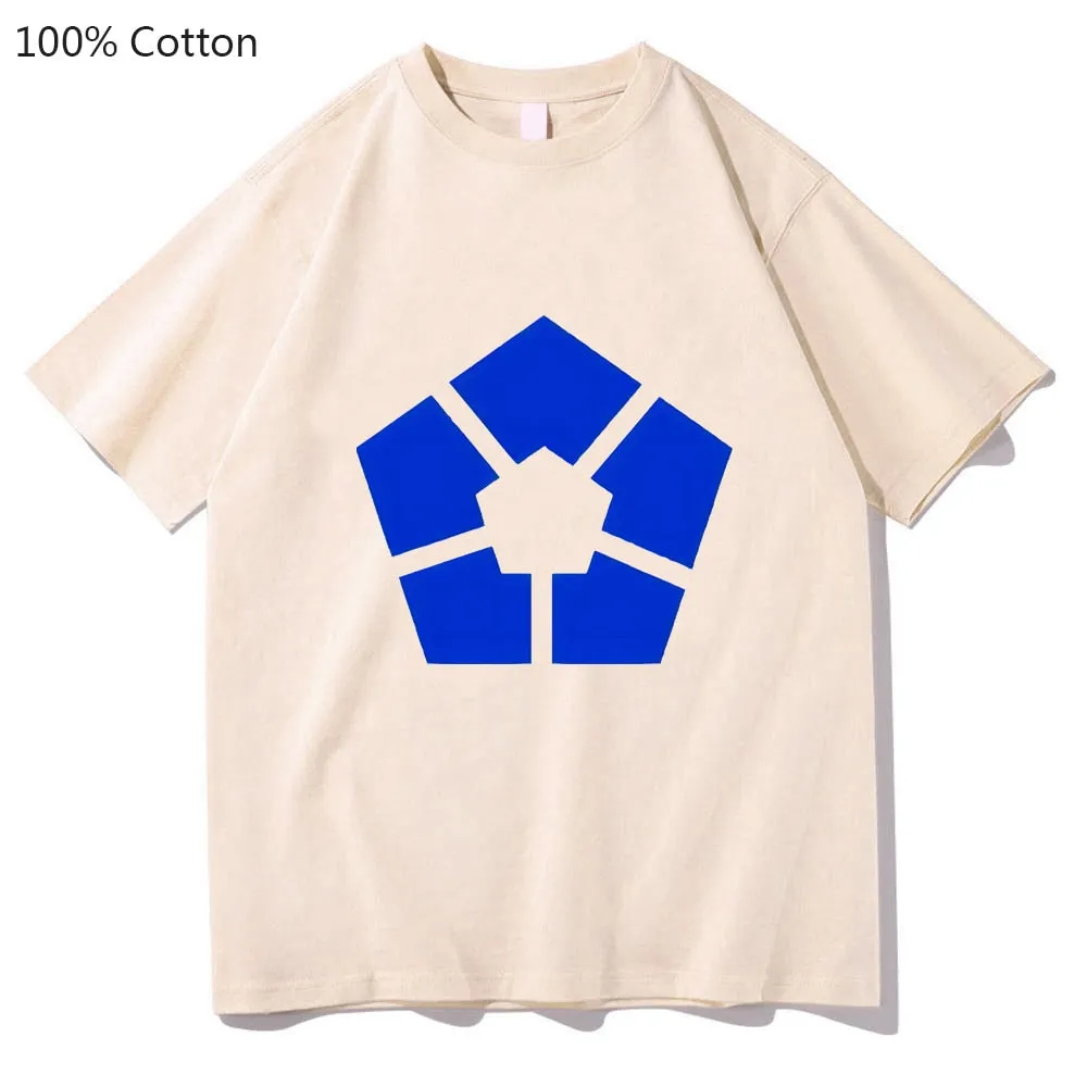 Blue Lock Logo Cool Anime T-Shirt High Quality