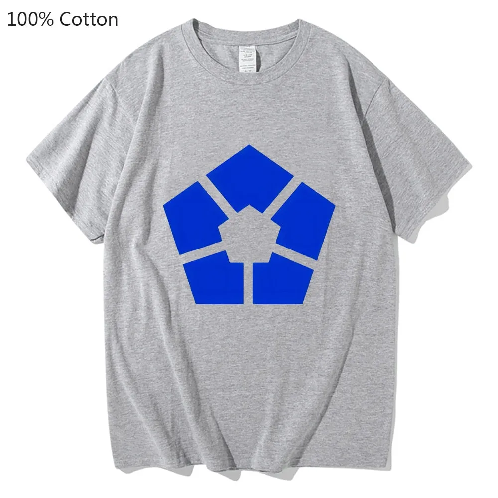 Blue Lock Logo Cool Anime T-Shirt High Quality