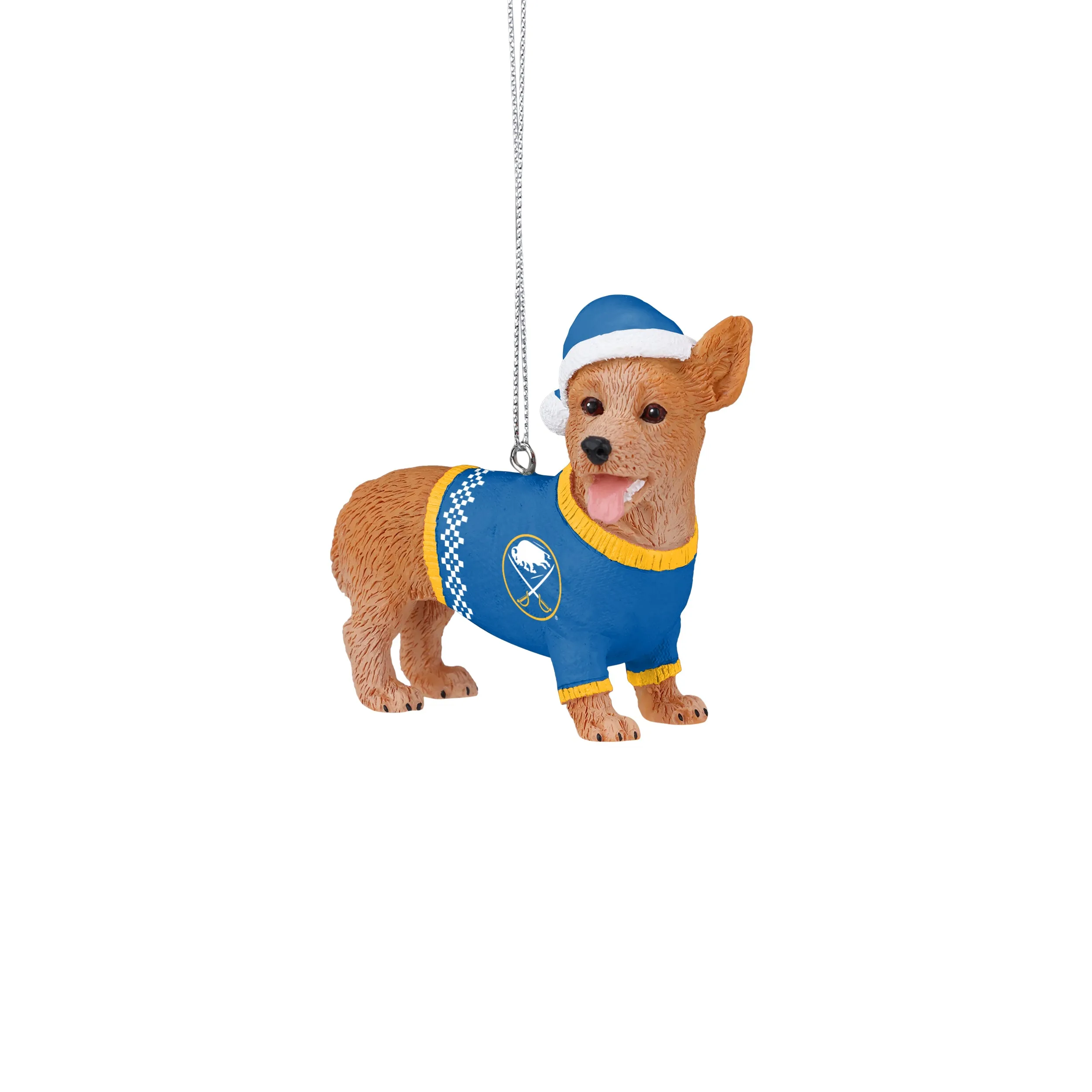 Buffalo Sabres Corgi Ornament