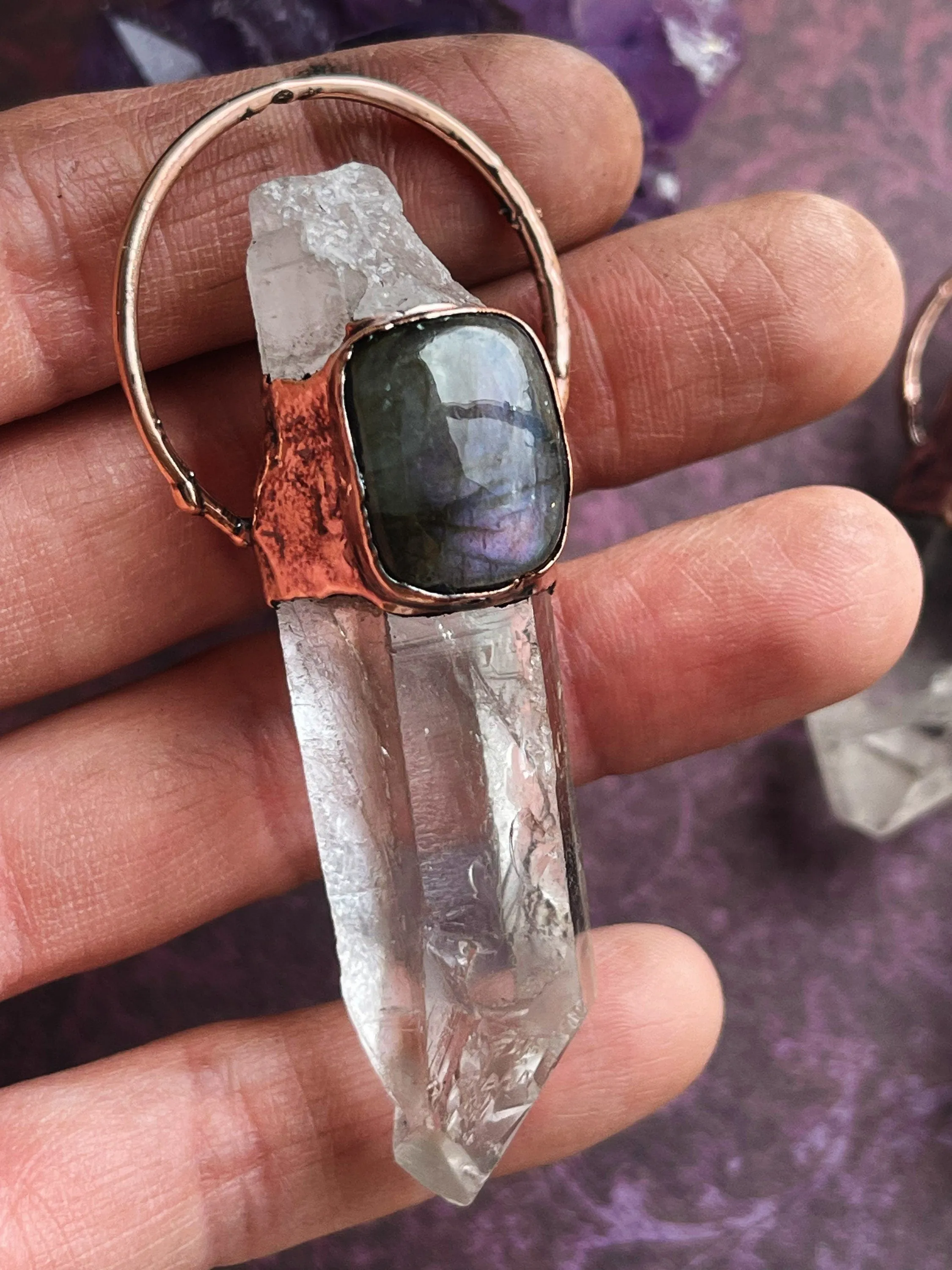 Crystal pendant