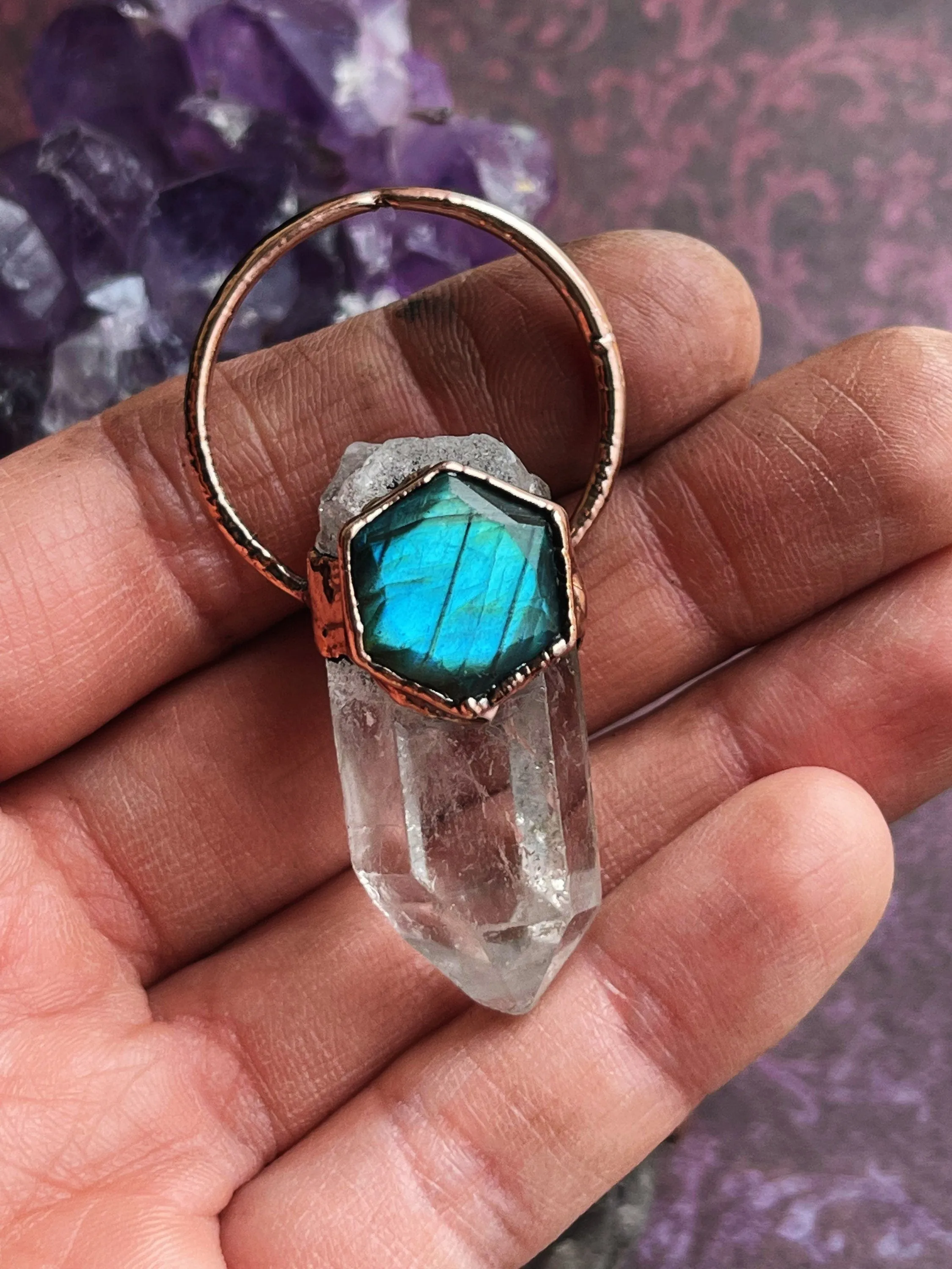 Crystal pendant