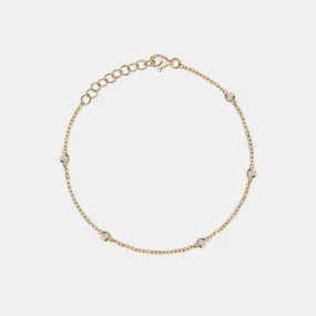 Diamond By the Yard Bracelet