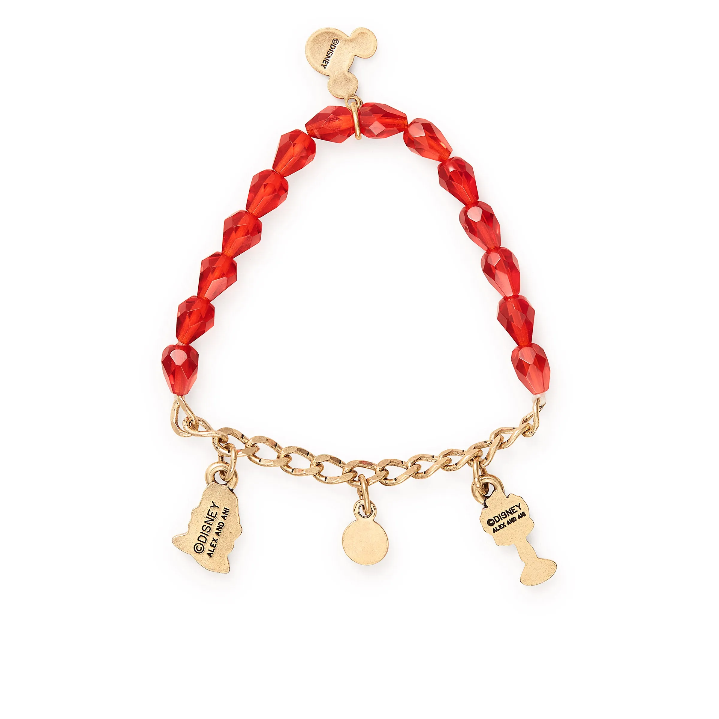 Disney Belle Multi-Charm Stretch Bracelet