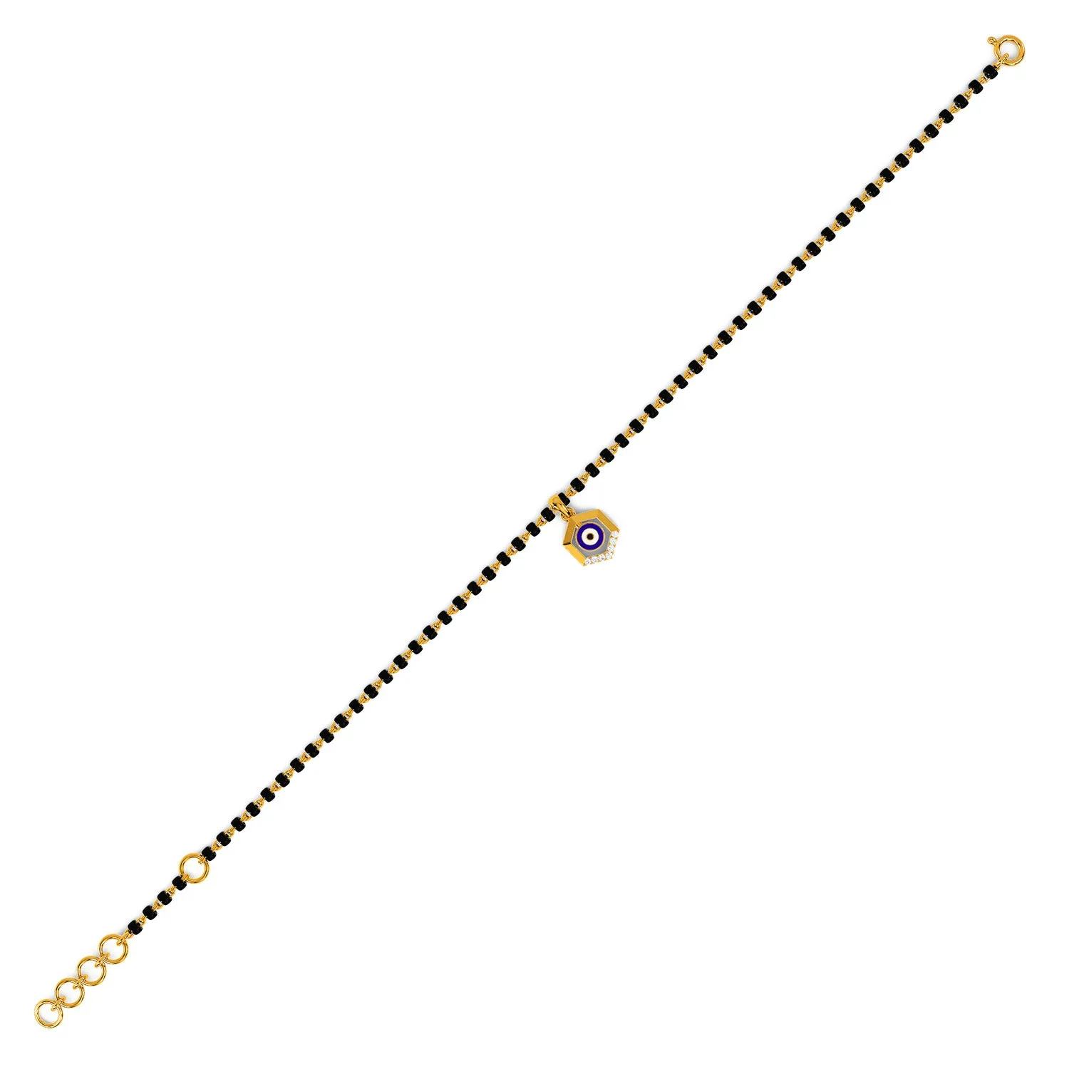 Doga Evil Eye Detachable Mangalsutra Bracelet