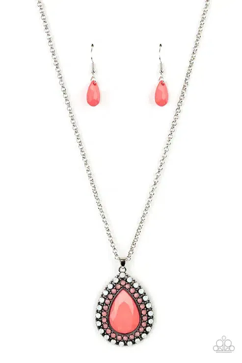 DROPLET Like It's Hot Multi Necklace - Paparazzi Accessories