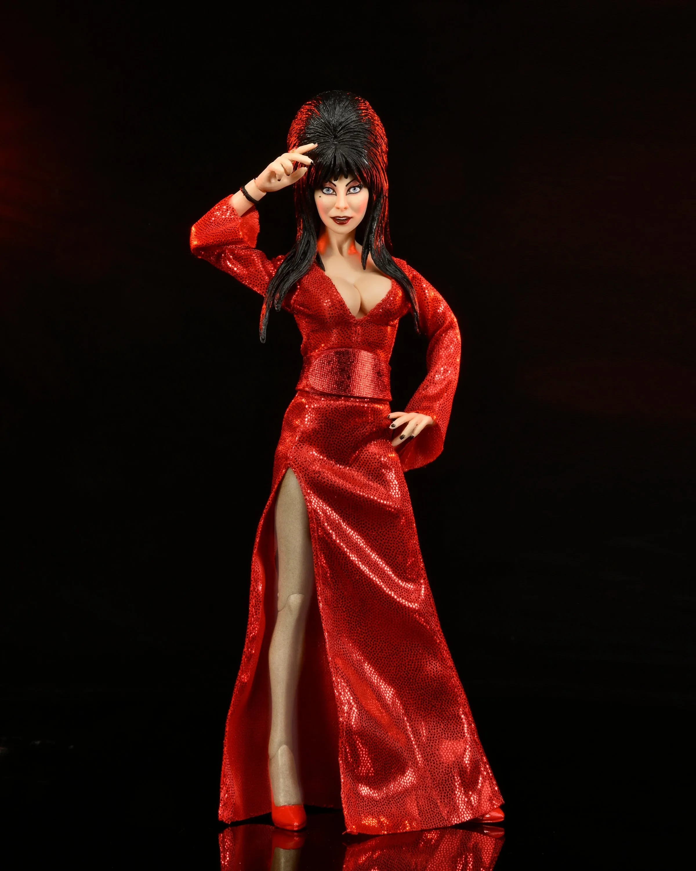 Elvira Red, Fright, and Boo - 8” Clothed Action Figure - Elvira - NECA Collectibles