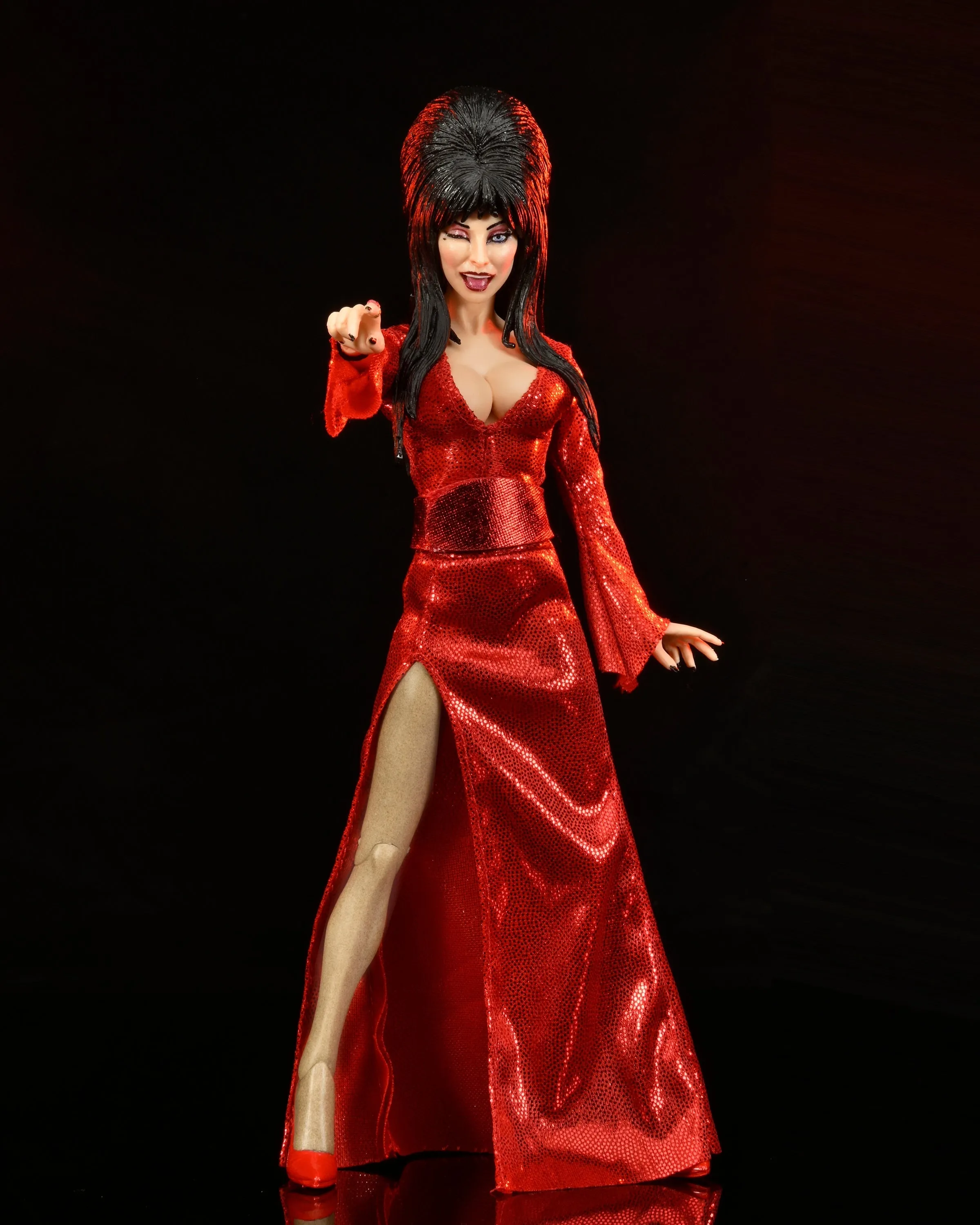 Elvira Red, Fright, and Boo - 8” Clothed Action Figure - Elvira - NECA Collectibles