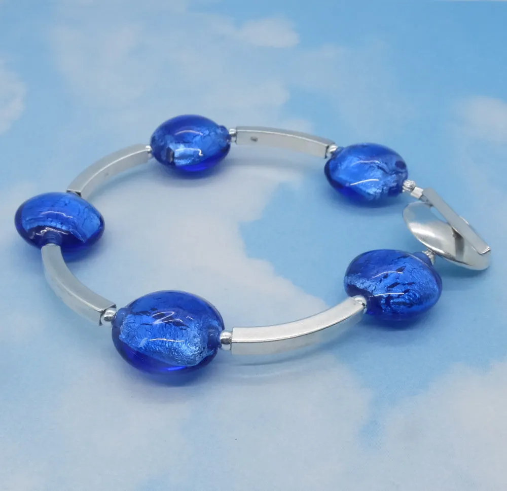 evening blue bracelet