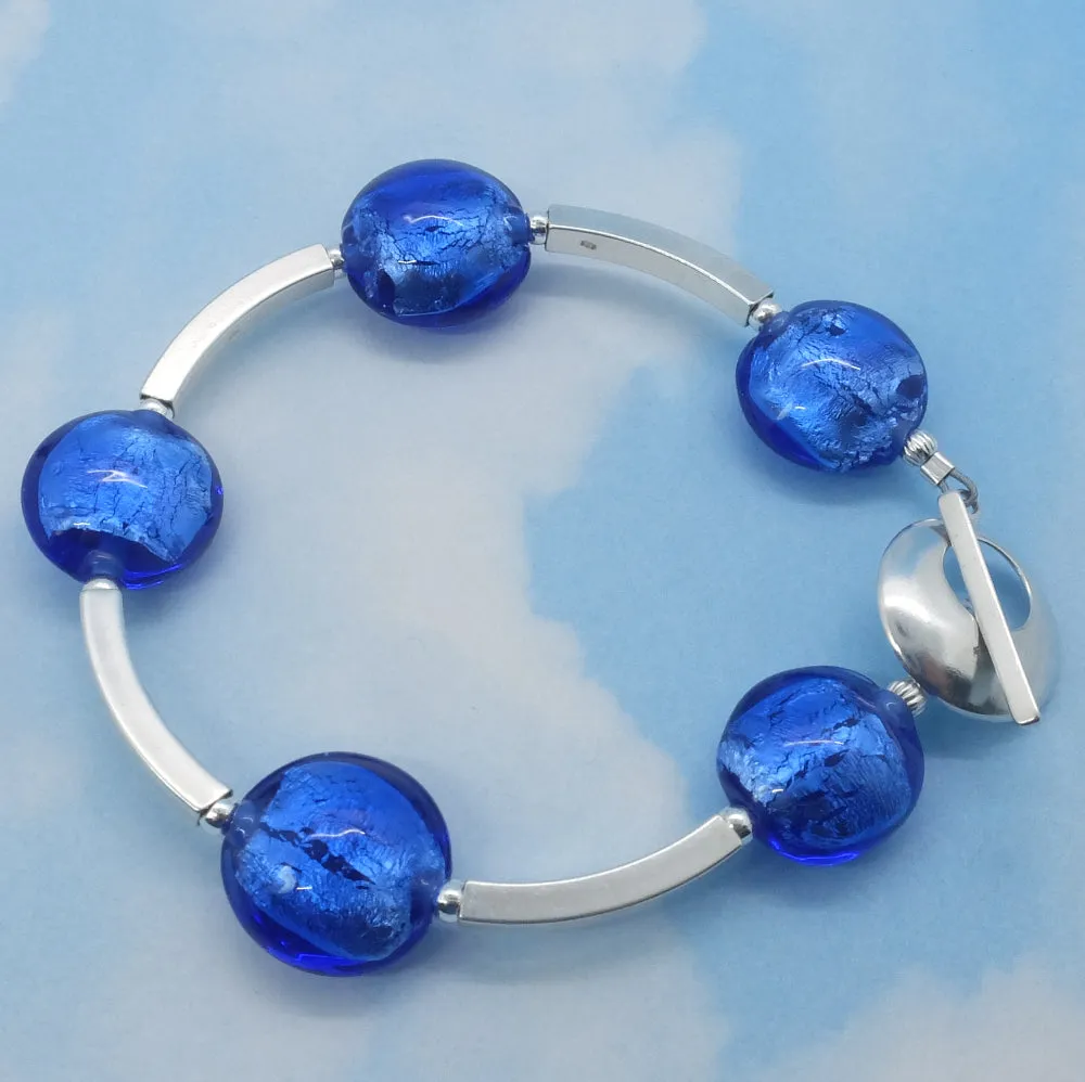 evening blue bracelet