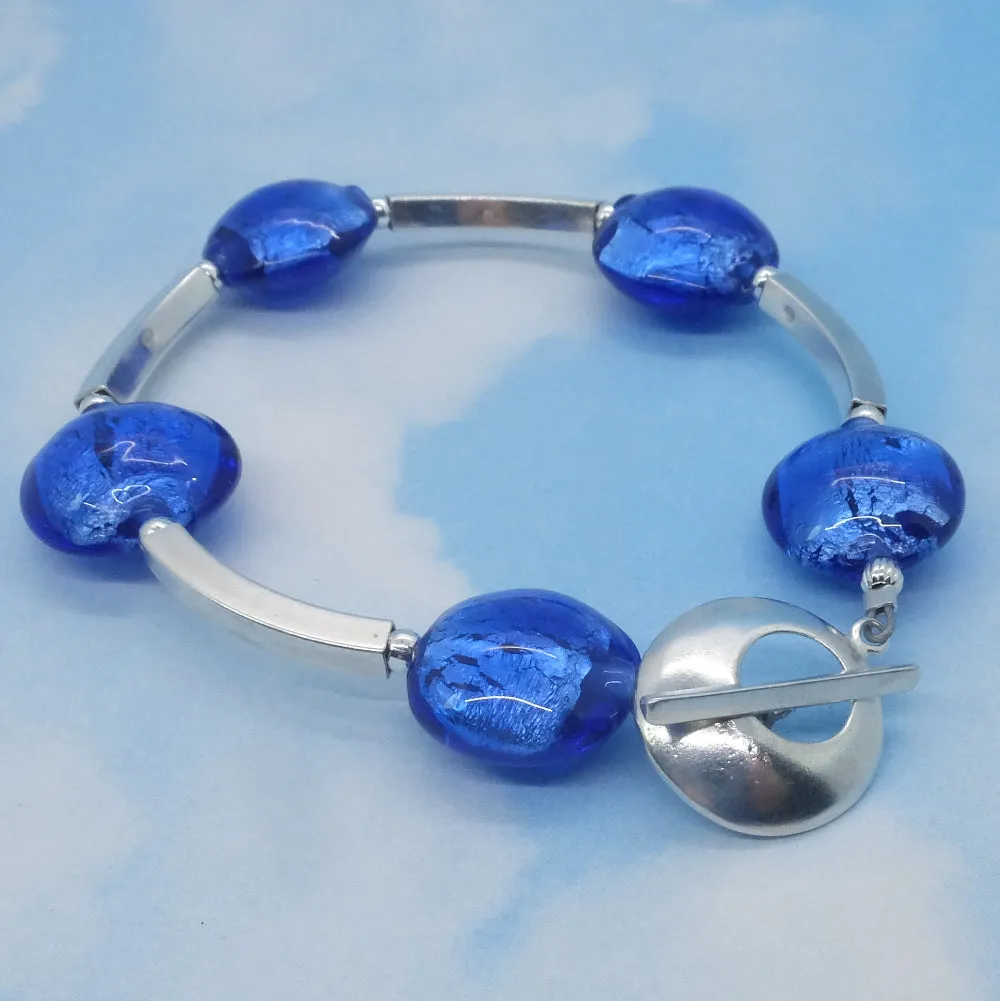 evening blue bracelet