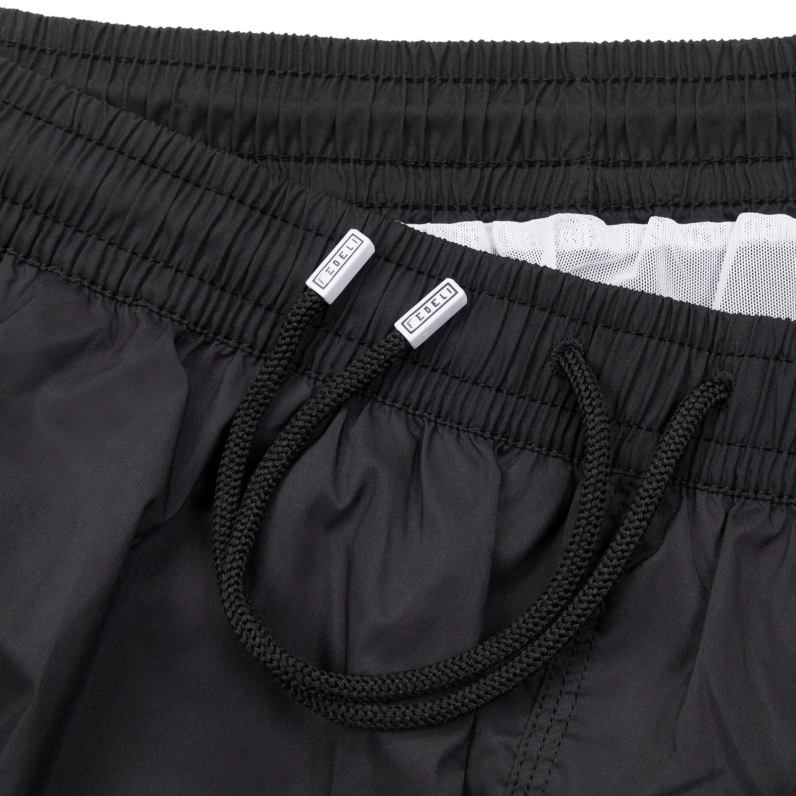 Fedeli Swim Shorts in Seaweed Black