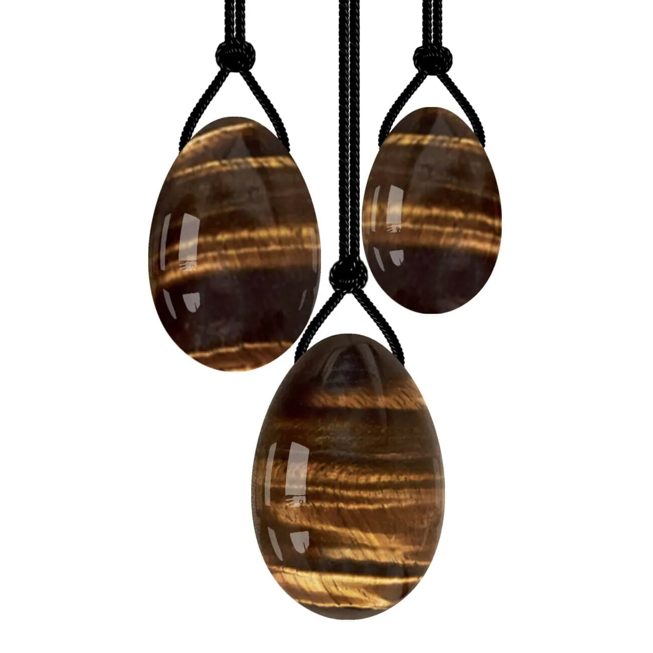 Feminine Kegel Exerciser Yoni Egg Tiger Eye Set