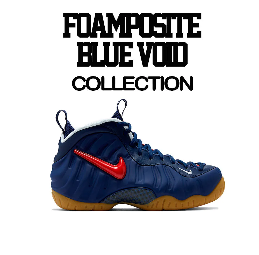 Foamposite Blue Void Shirt - Enemies - Navy