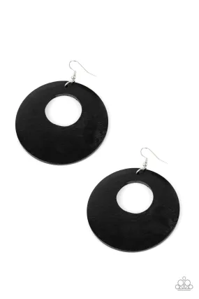 Island Hop Black-Earrings