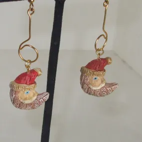 Labrenda Christmas Santa Earrings