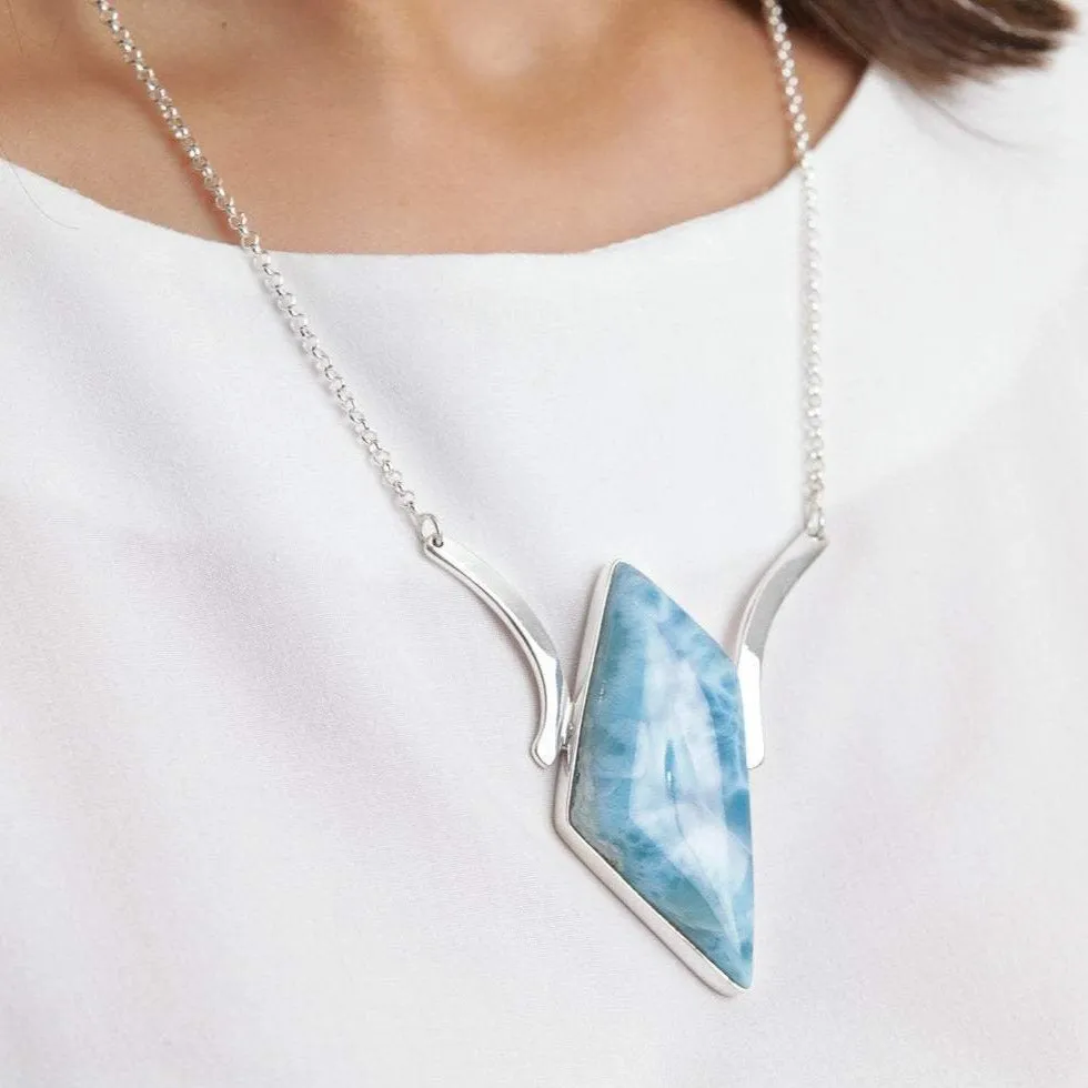 Larimar Necklace Emersyn