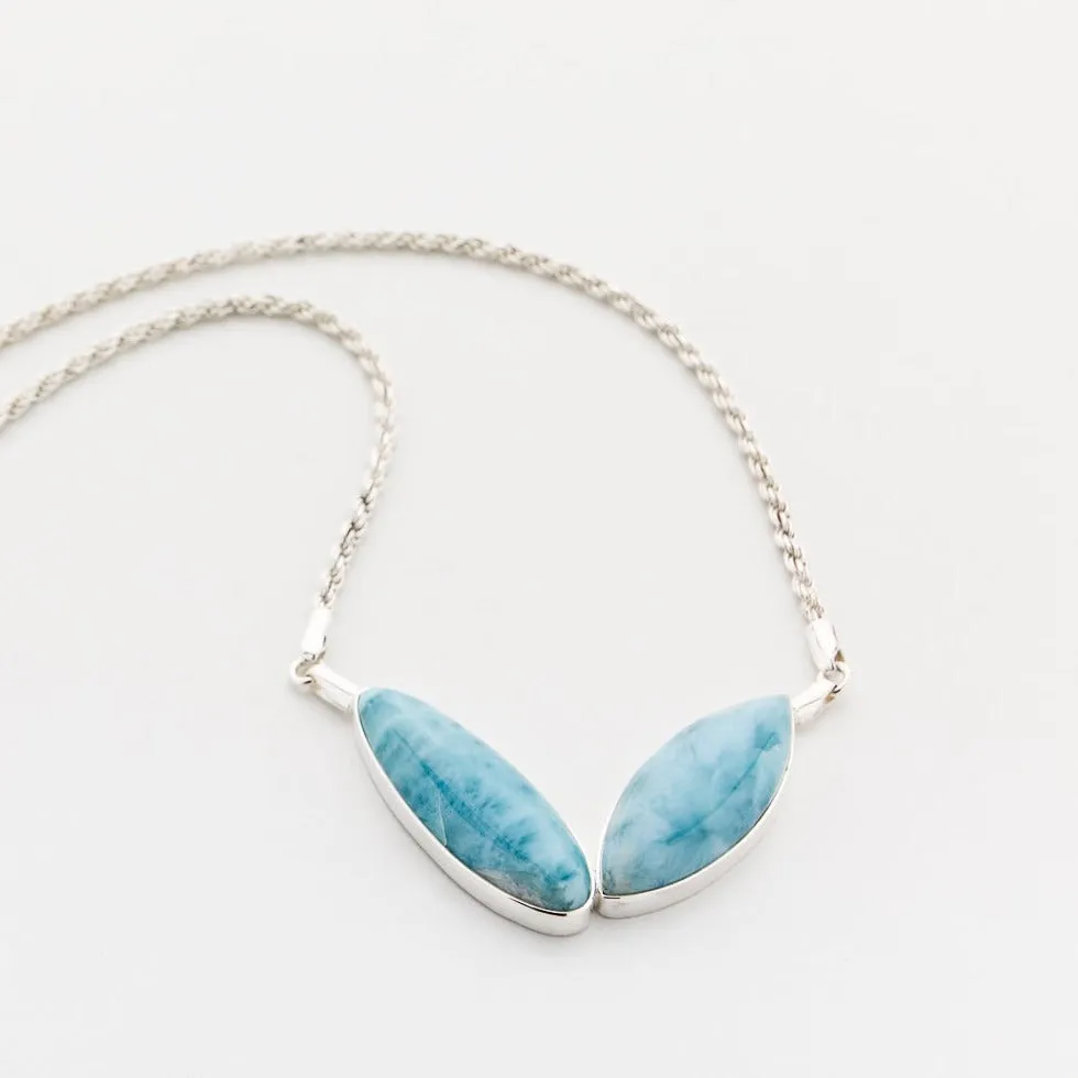 Larimar Stones Necklace Thrym