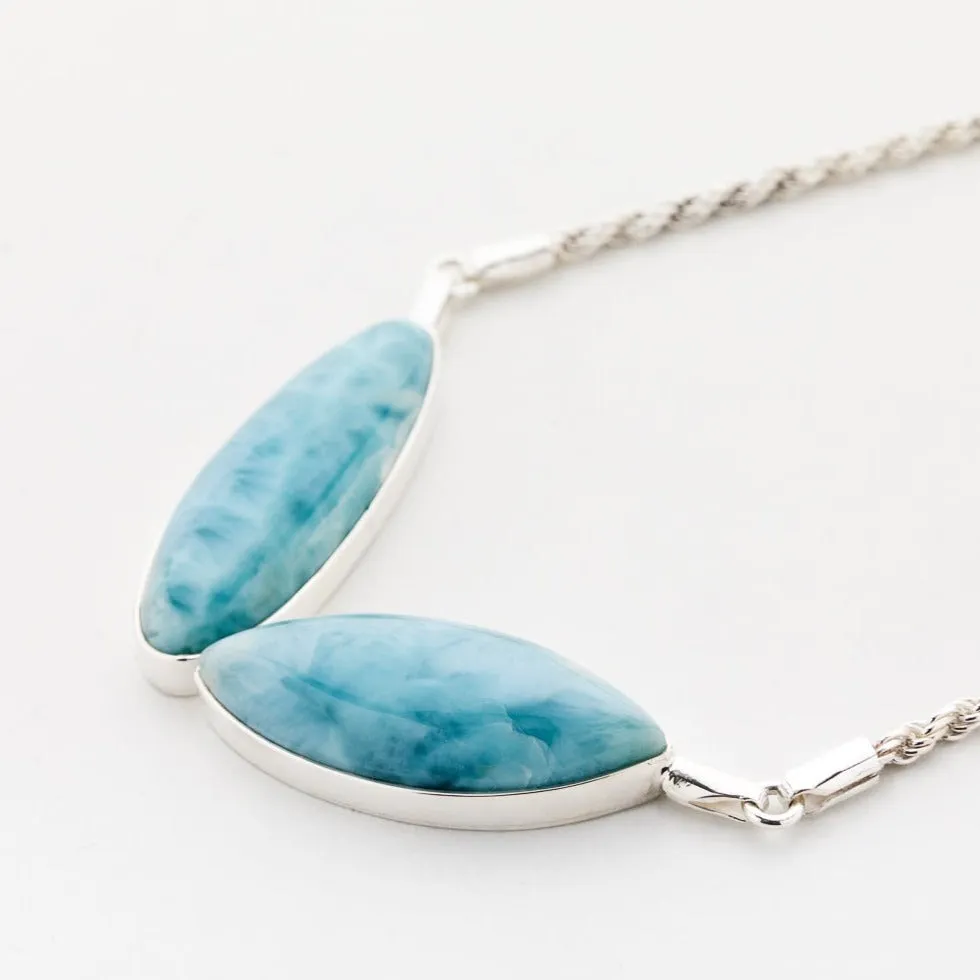 Larimar Stones Necklace Thrym