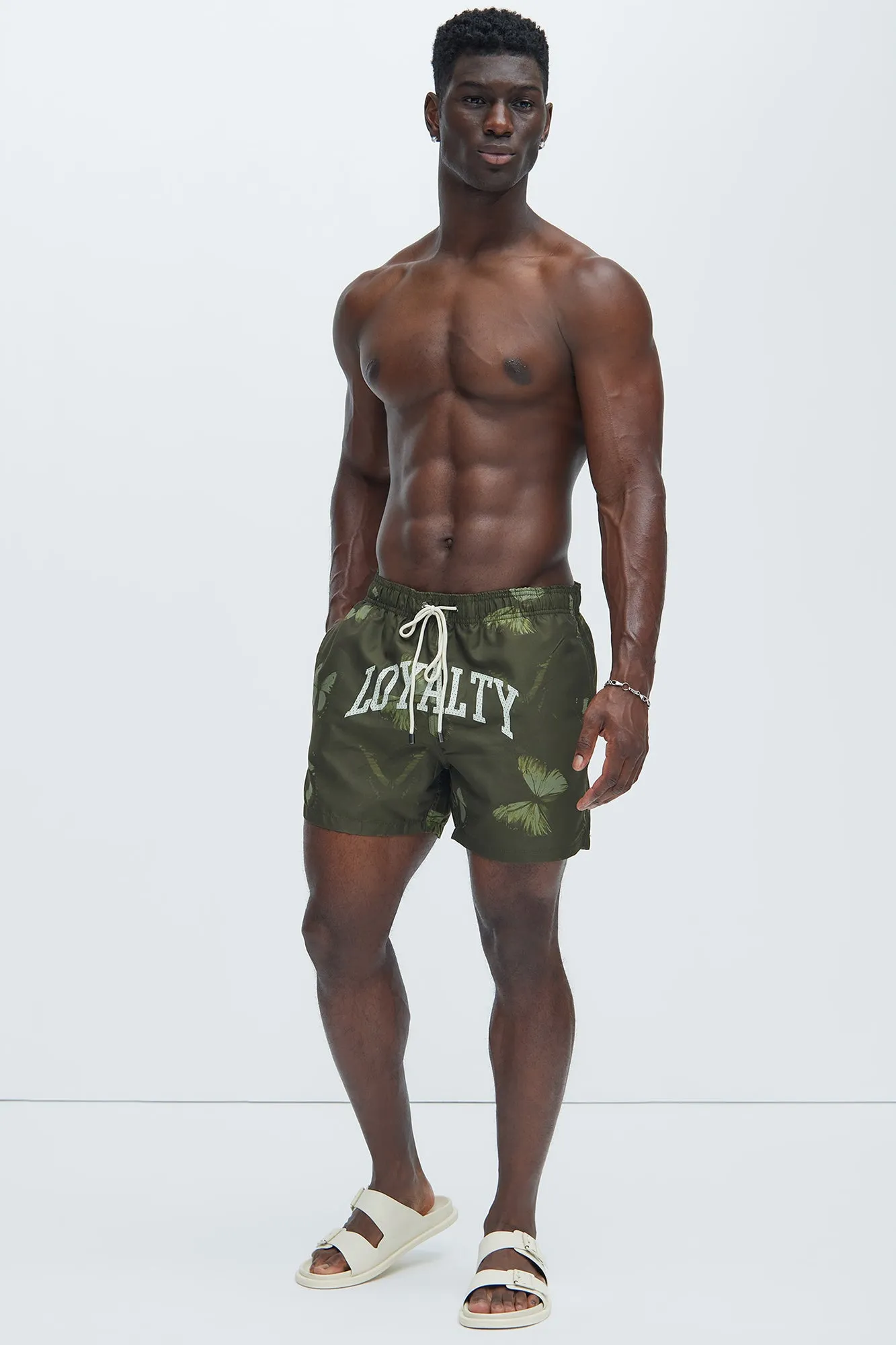 Loyalty Swim Trunk - Brown