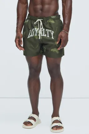 Loyalty Swim Trunk - Brown