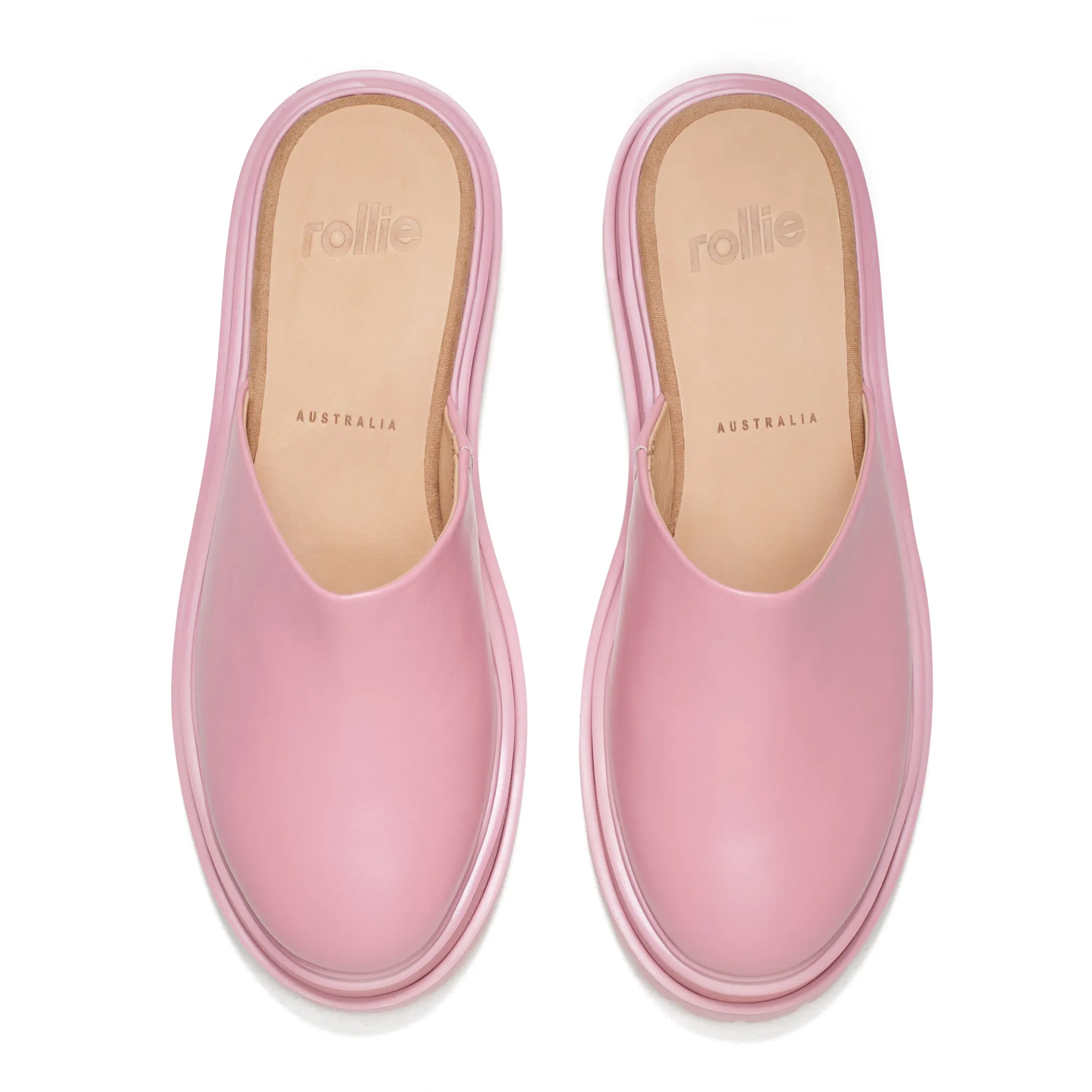 Mule Step All Blush Pink