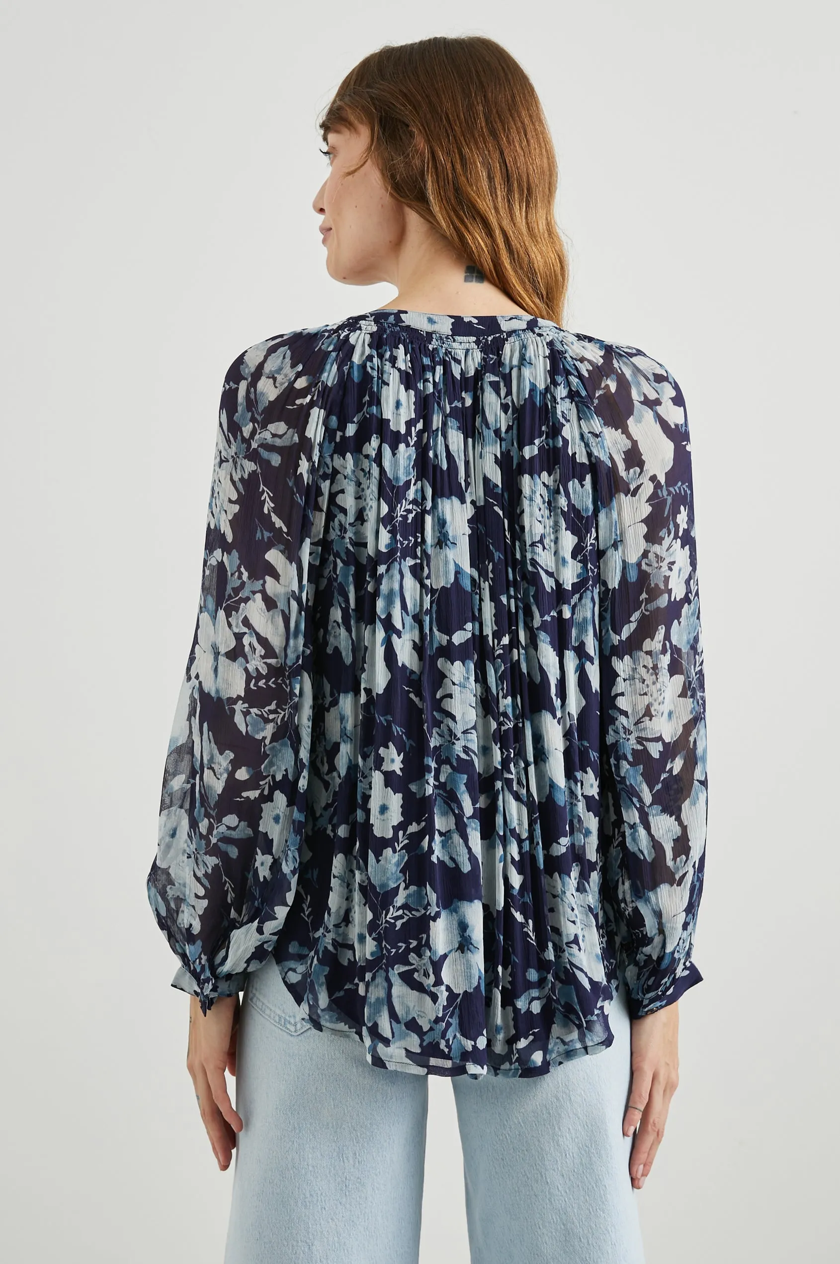 NESSIE TOP (INDIGO)  -  RAILS