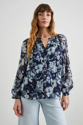 NESSIE TOP (INDIGO)  -  RAILS