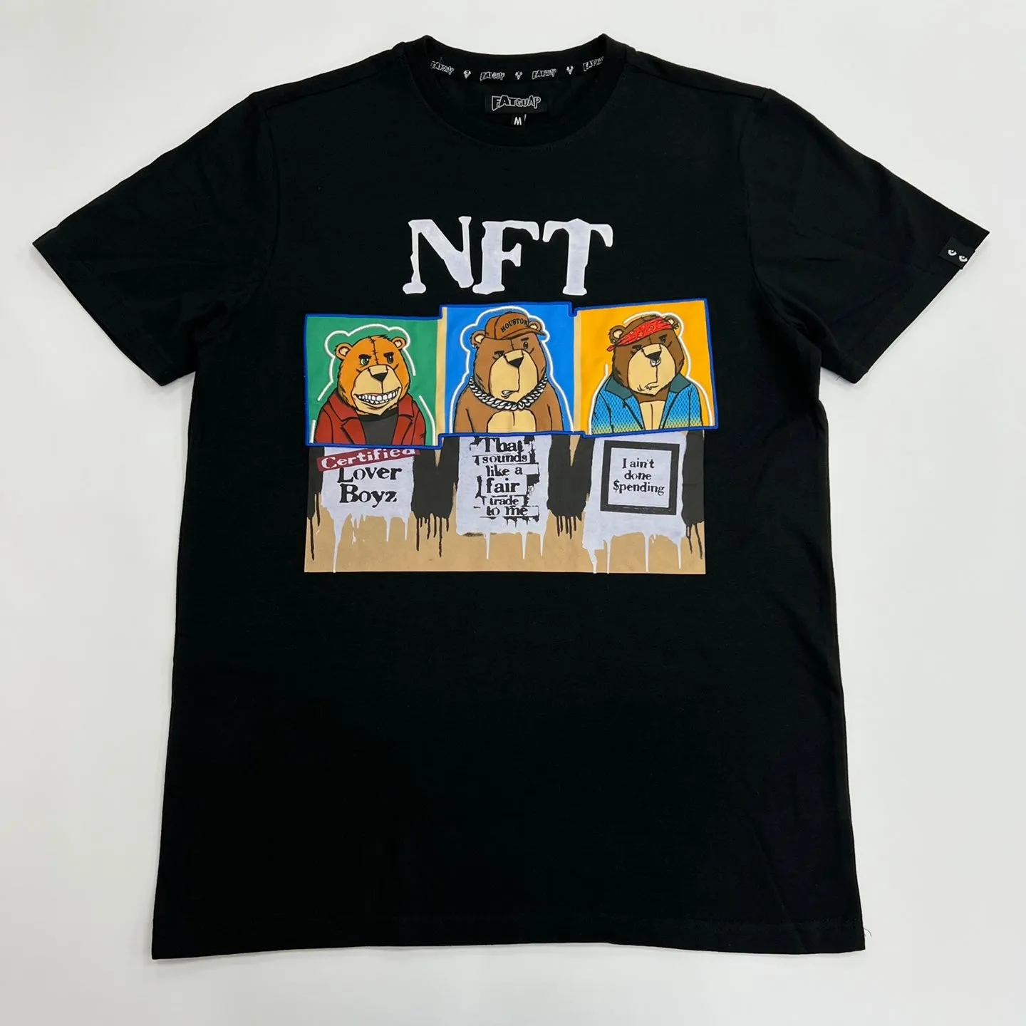 NFT Bear Graphic T-Shirt