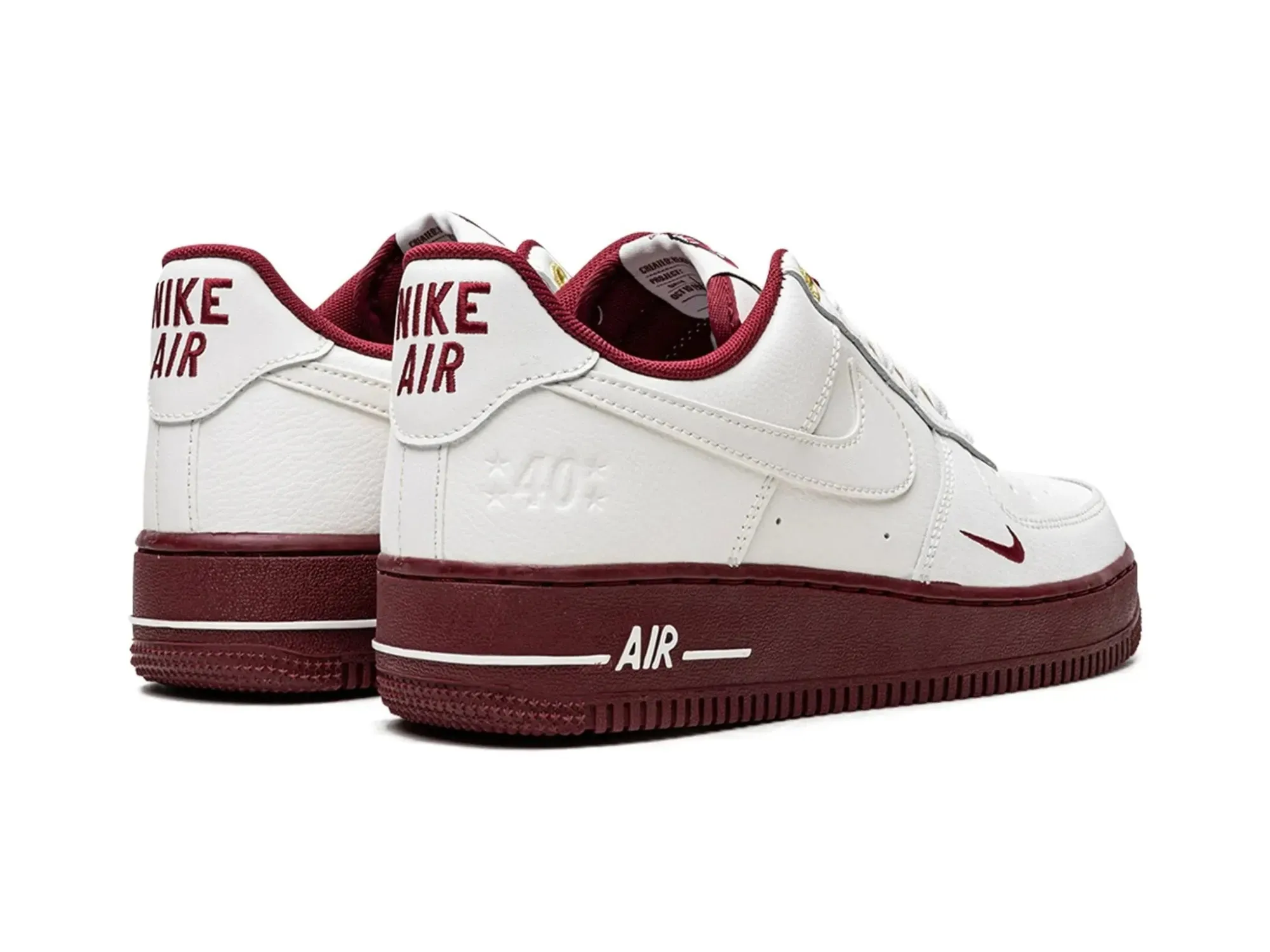 Nike Air Force 1 Low "40th Anniversary Edition Sail Team Red"