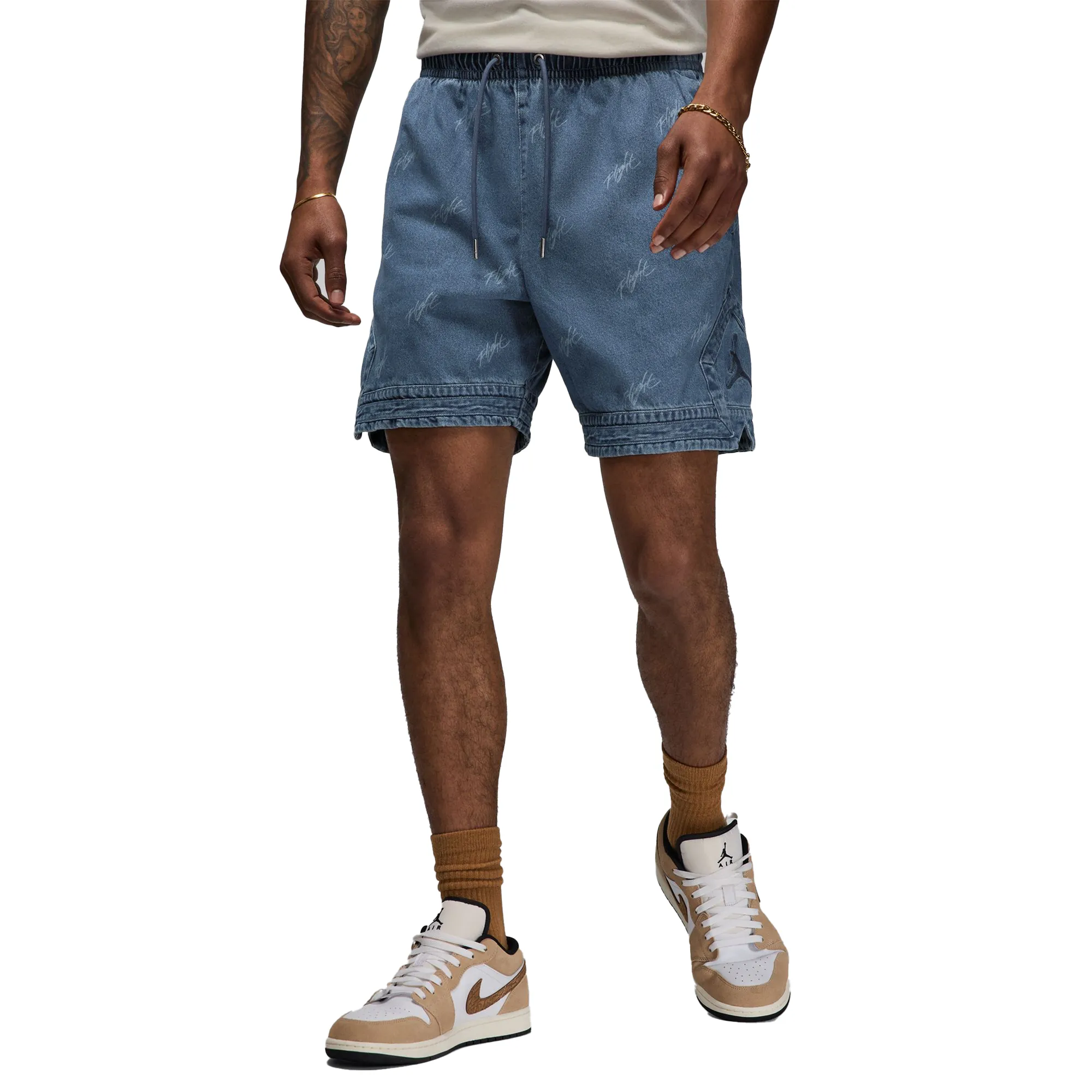 Nike Jordan Air Denim Shorts Blue Grey FN4651-436