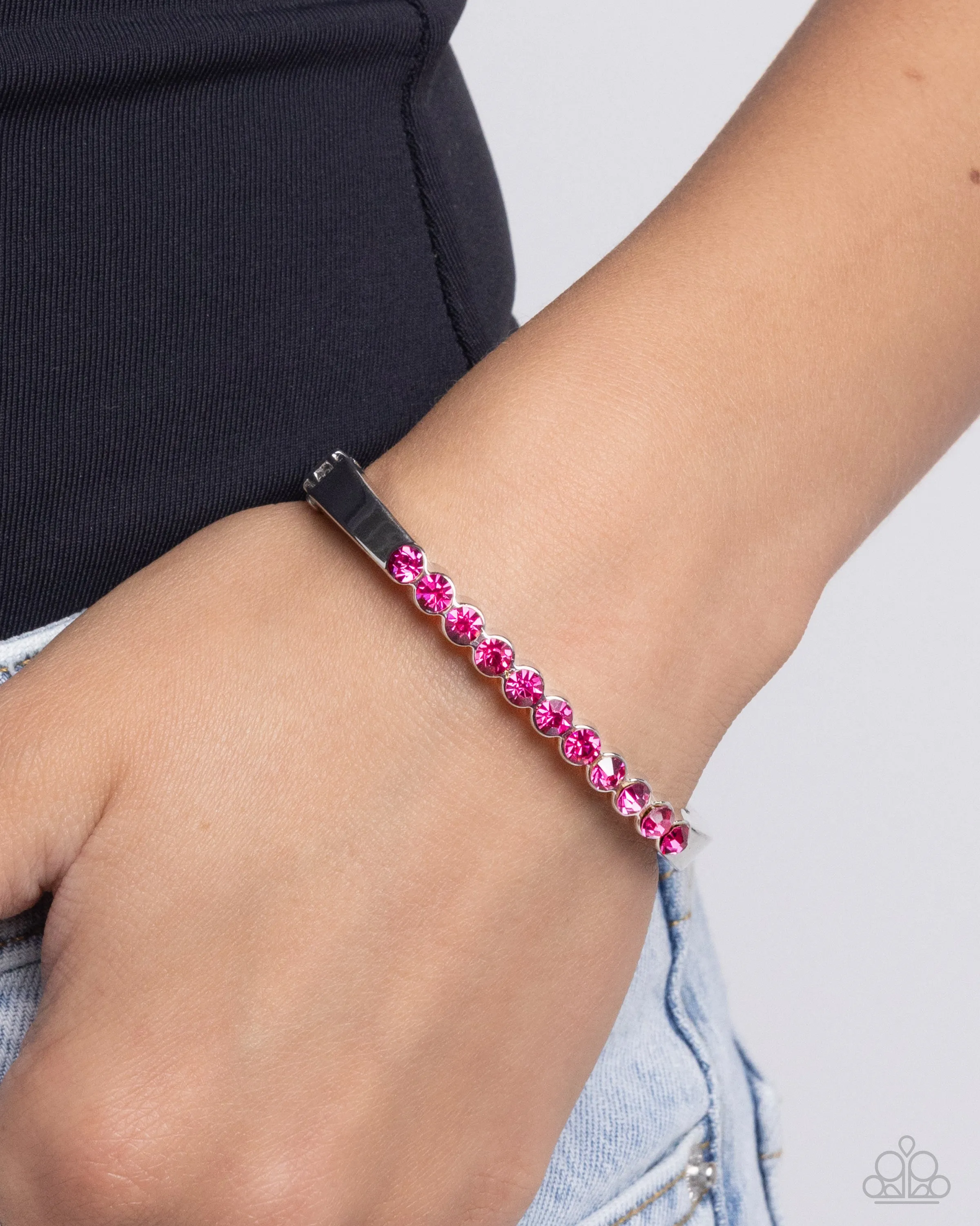 Paparazzi Mystical Masterpiece Pink Bracelet