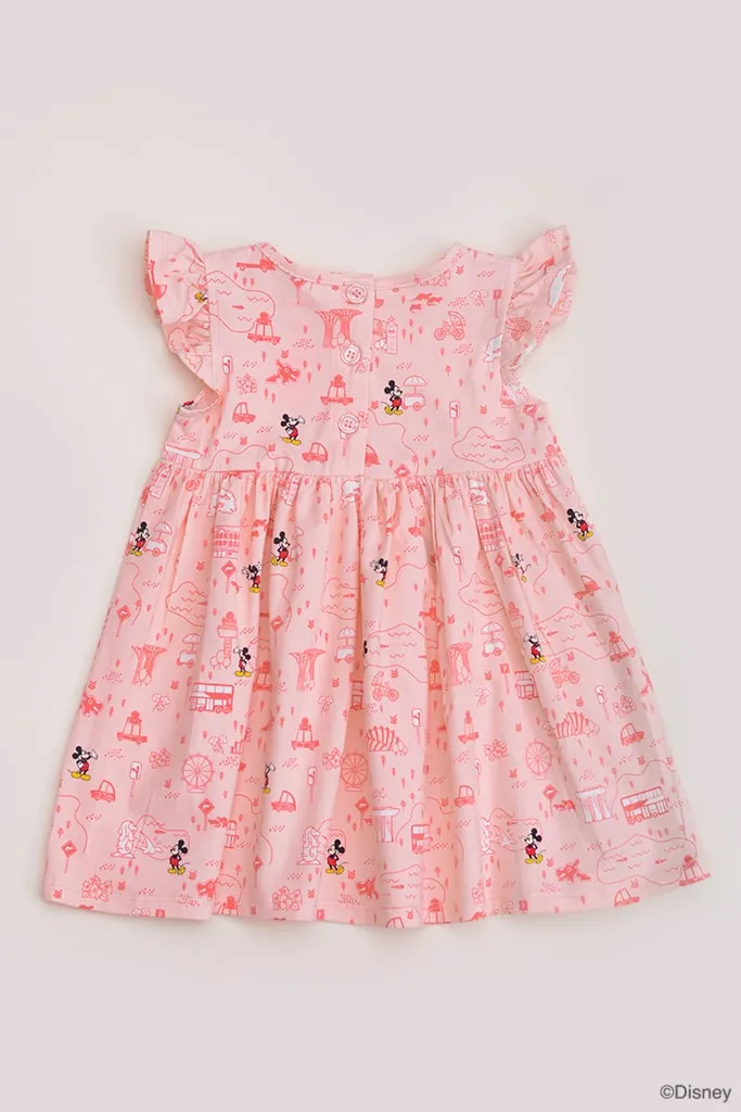 Piper Dress - Pink Road Trip Mickey (3M left!)