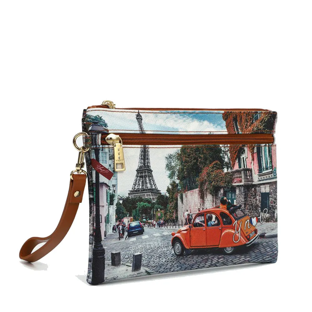 Pochette Media Donna con Zip Y NOT YES-343 C'est La Vie