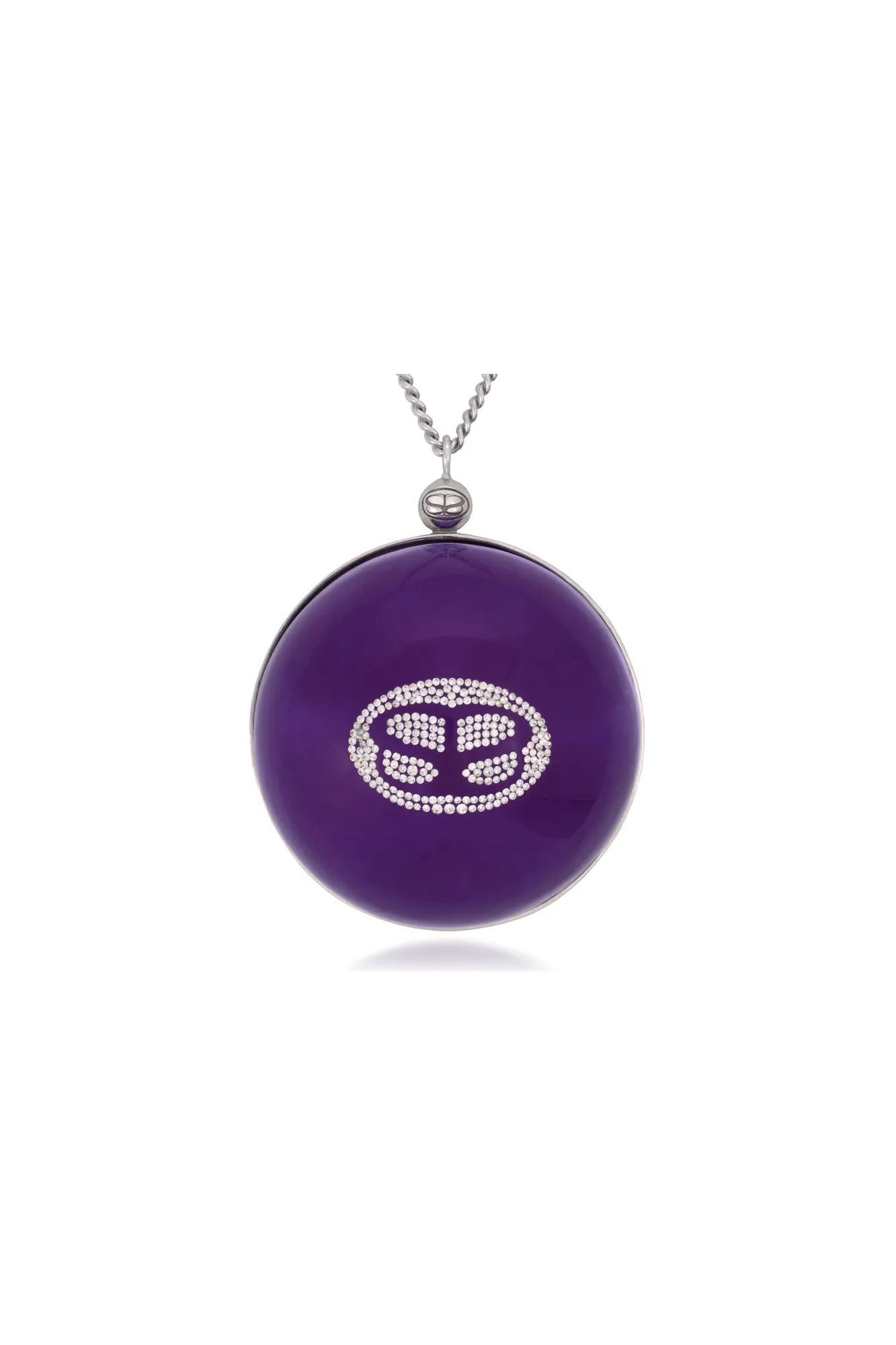 Purple Pillow Pendant