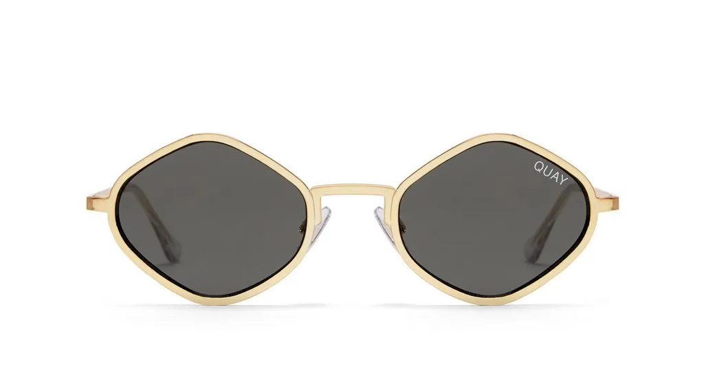 Quay x Kylie Purple Honey Gold Green Lens Sunglasses