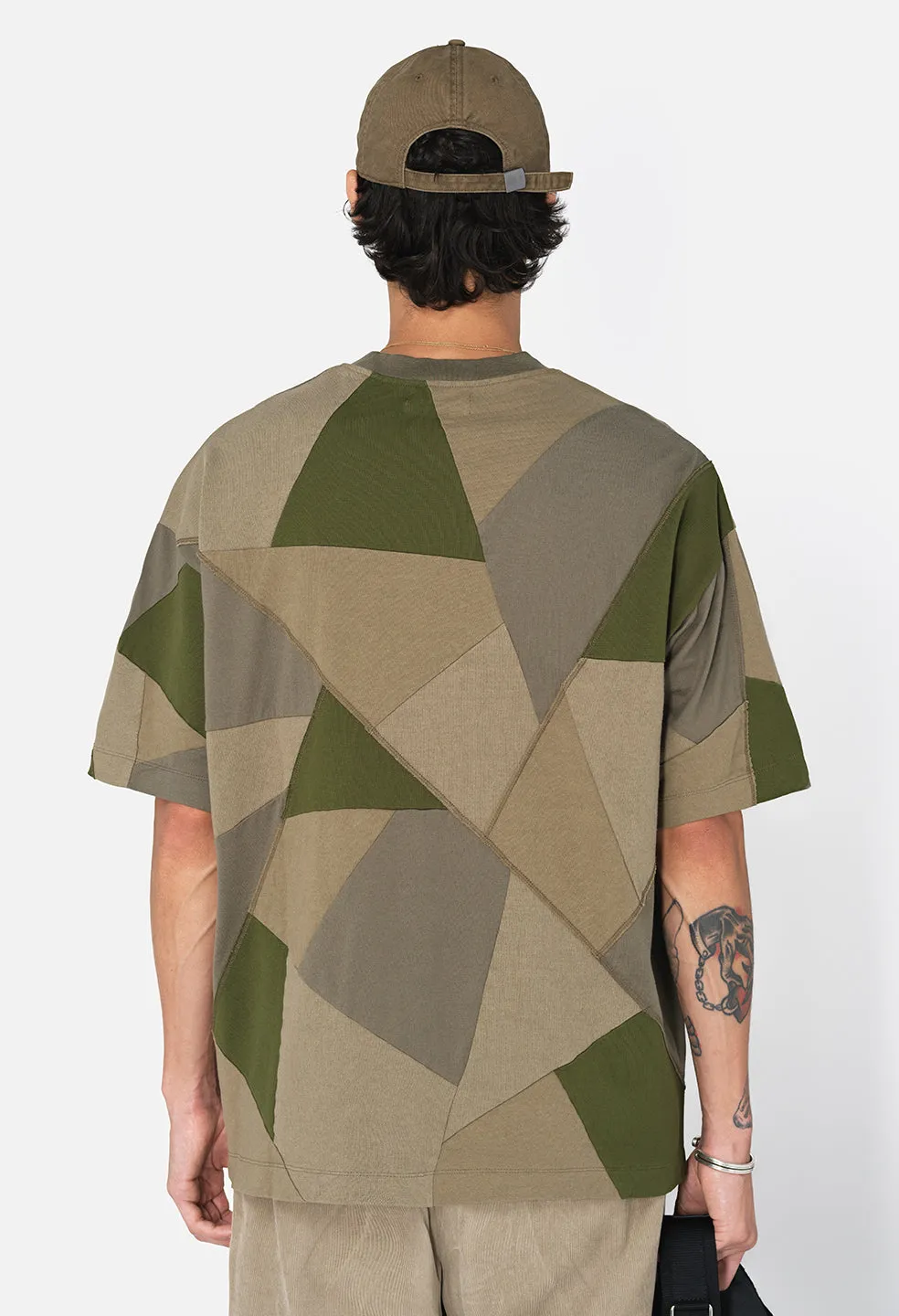 Quilted Tee / Olive