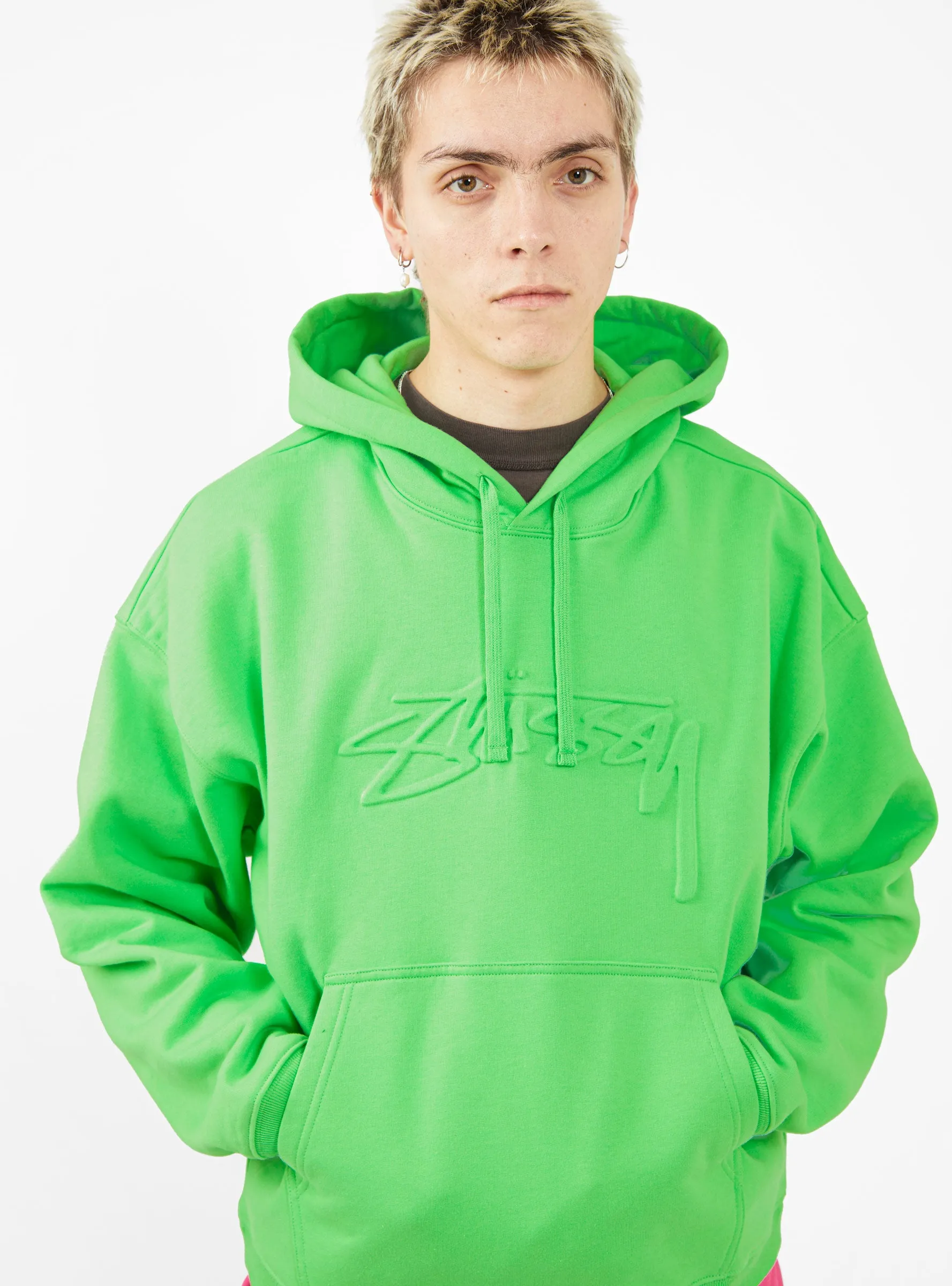 Relaxed Oversized Hoodie Green