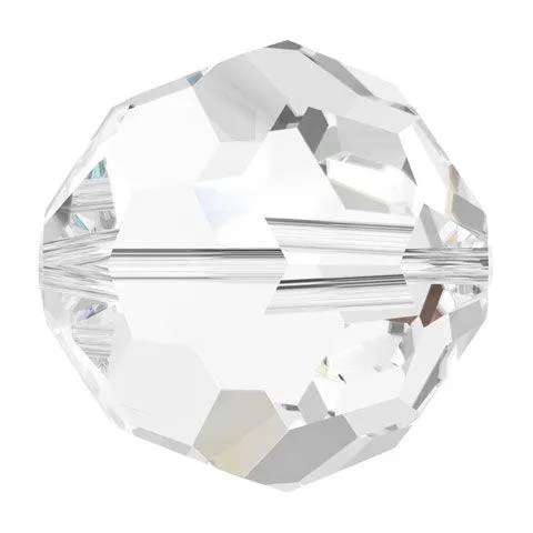 Swarovski 8mm Round - Crystal (10 Pack)