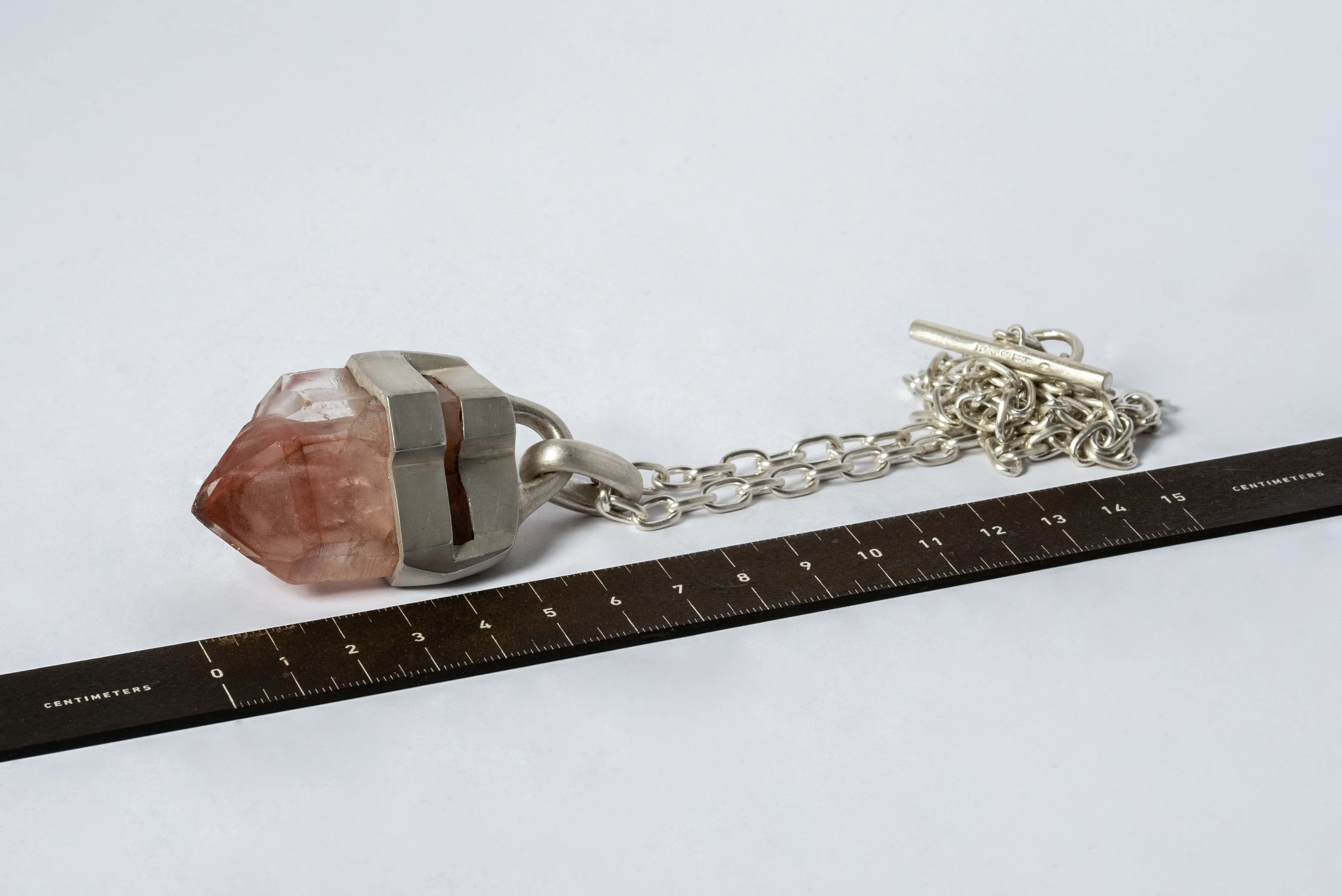 Talisman Necklace (Brace-Held, Super Healed, Iron Quartz, MA IRQ)