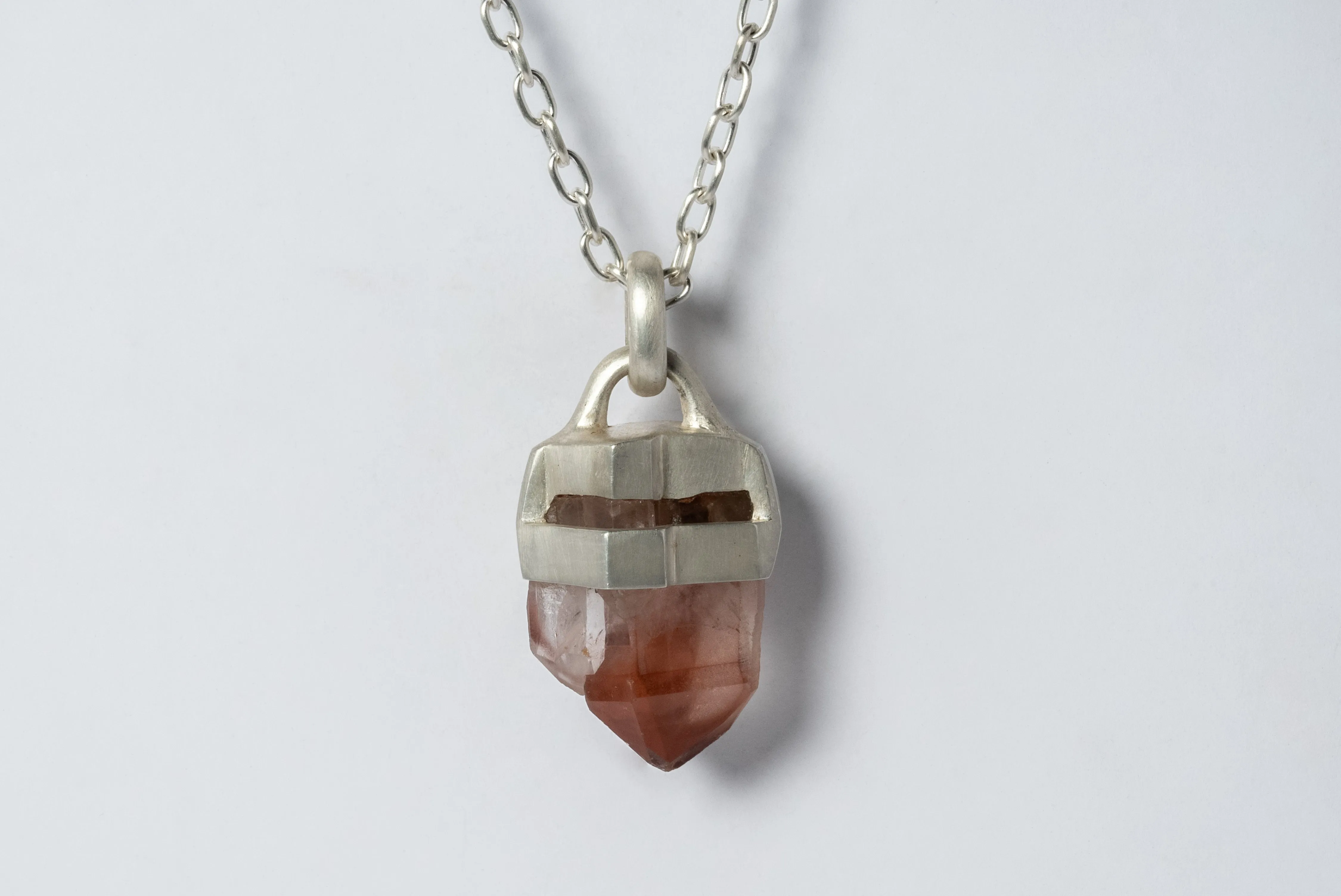 Talisman Necklace (Brace-Held, Super Healed, Iron Quartz, MA IRQ)