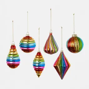 The Rainbow Drop Ball Ornament