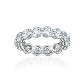 The Round Diamond Eternity Ring