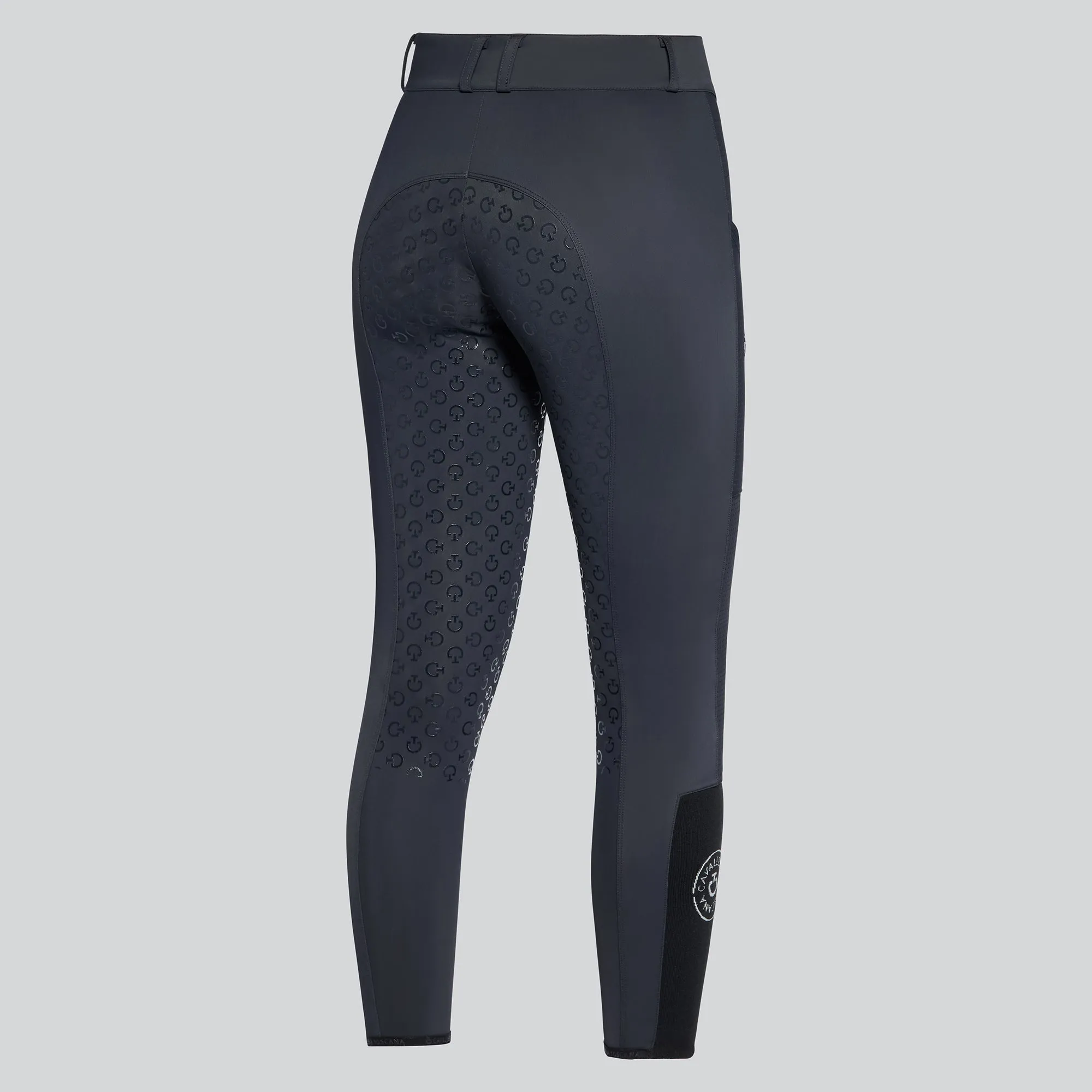 Women's Full Grip Riding Breeches with Perforated Insert